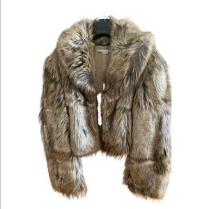 Like New Stella McCartney faux fur jacket